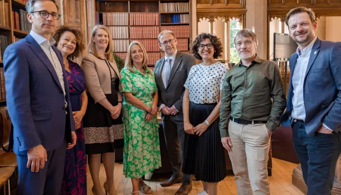 Our Trustees are pictured at our Summer Reception 2023