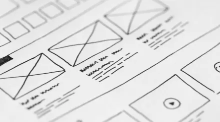 an image of a page layout mock-up