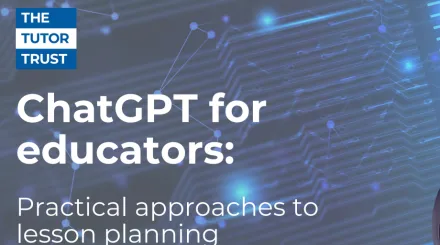 screengrab of the presentation - ChatGPT for Educators