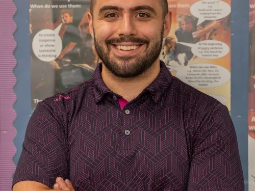 Tutor headshot smiling 